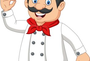 cartoon-happy-chef-with-ok-sign-free-vector